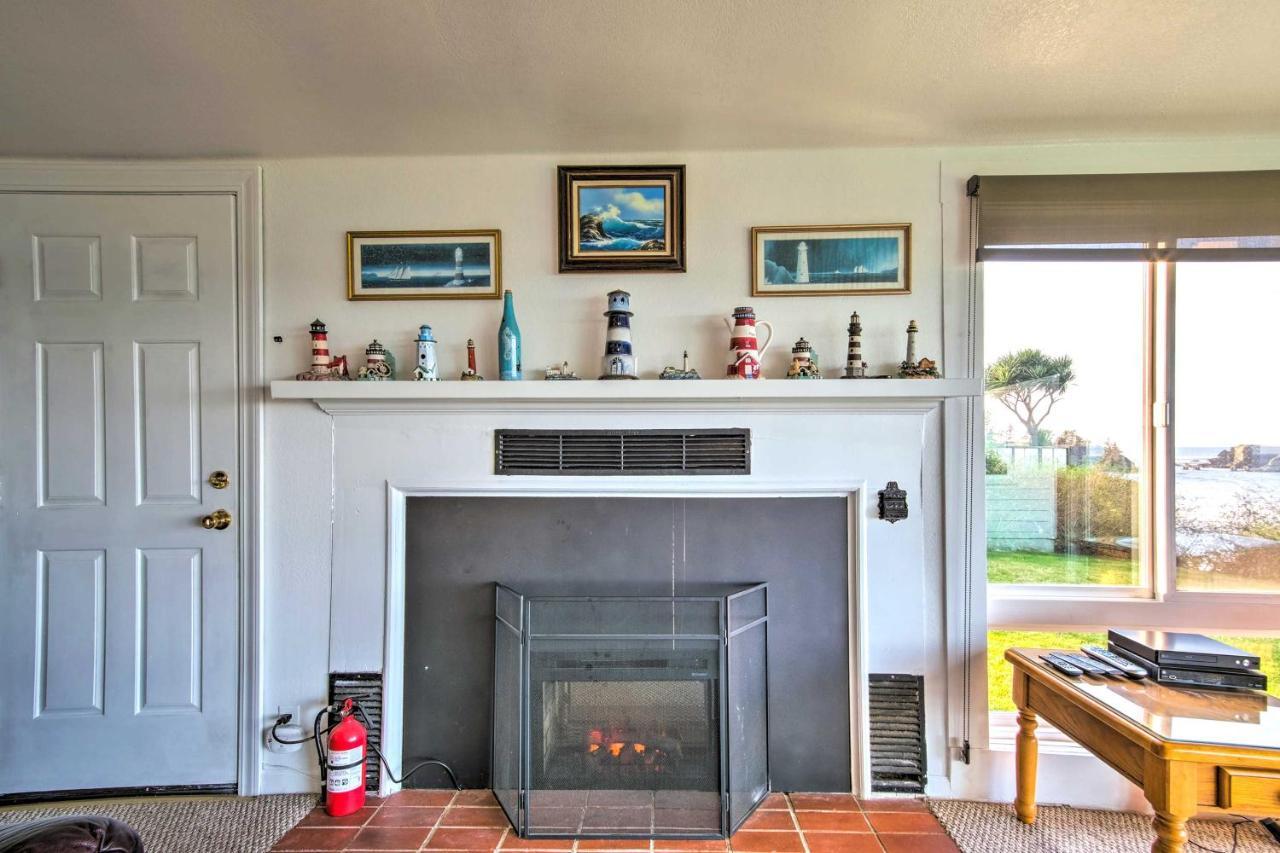 Cliffside Lighthouse Beach Home With Ocean View Coos Bay Eksteriør bilde